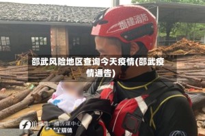 邵武风险地区查询今天疫情(邵武疫情通告)