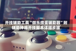 开挂辅助工具“微乐掼蛋辅助器”附辅助神器开挂脚本详细步骤