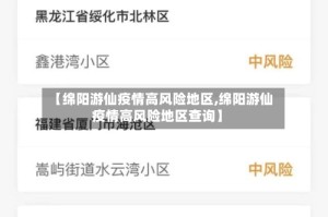 【绵阳游仙疫情高风险地区,绵阳游仙疫情高风险地区查询】