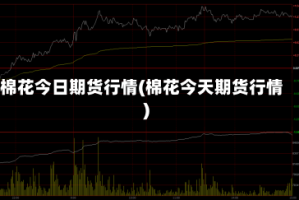 棉花今日期货行情(棉花今天期货行情)
