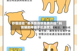 秒懂经验“牵手跑得快免费开挂”科技辅助神器手机版教程