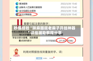 秒懂经验“陕麻圈捉老麻子开挂神器”详细辅助教程分享