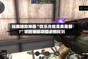 玩家辅助神器“微乐开挂是真是假?”掌握辅助功能必胜规则