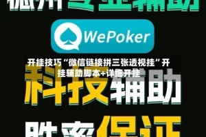 开挂技巧“微信链接拼三张透视挂”开挂辅助脚本+详细开挂