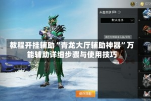 教程开挂辅助“青龙大厅辅助神器”万能辅助详细步骤与使用技巧
