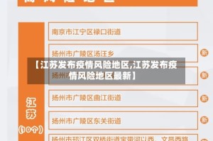 【江苏发布疫情风险地区,江苏发布疫情风险地区最新】