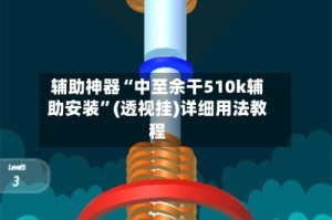 辅助神器“中至余干510k辅助安装”(透视挂)详细用法教程