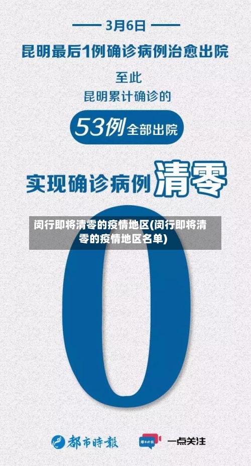 闵行即将清零的疫情地区(闵行即将清零的疫情地区名单)-第1张图片