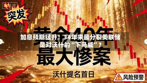 加息预期猛升！34年来最分裂美联储是对沃什的“下马威	”？-第1张图片