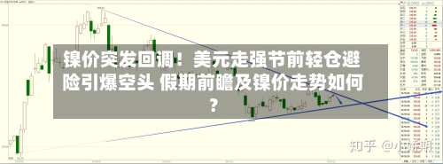 镍价突发回调！美元走强节前轻仓避险引爆空头 假期前瞻及镍价走势如何？-第1张图片
