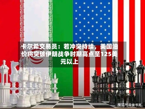 卡尔希交易员：若冲突持续，美国油价将突破伊朗战争时期高点至125美元以上-第1张图片