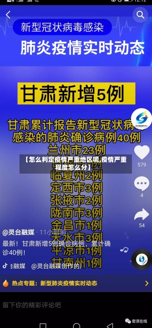 【怎么判定疫情严重地区呢,疫情严重程度怎么分】-第1张图片