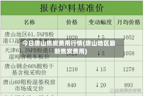 今日唐山焦炭费用行情(唐山地区最新焦炭费用)-第1张图片