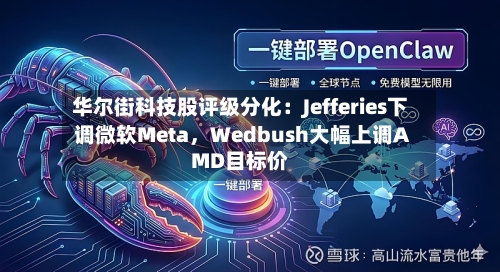 华尔街科技股评级分化：Jefferies下调微软Meta	，Wedbush大幅上调AMD目标价-第1张图片