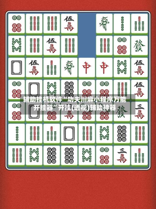 辅助挂机软件“功夫川麻小程序万能开挂器”开挂(透视)辅助神器-第1张图片