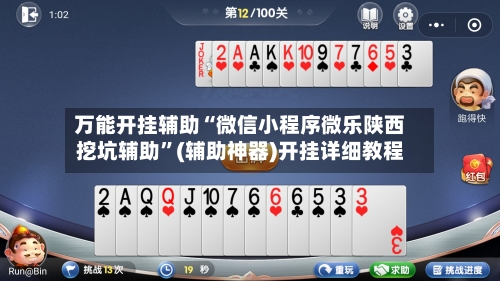 万能开挂辅助“微信小程序微乐陕西挖坑辅助”(辅助神器)开挂详细教程-第1张图片