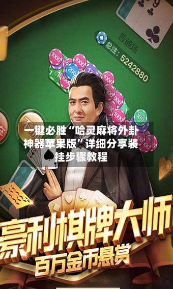 一键必胜“哈灵麻将外卦神器苹果版	”详细分享装挂步骤教程-第1张图片