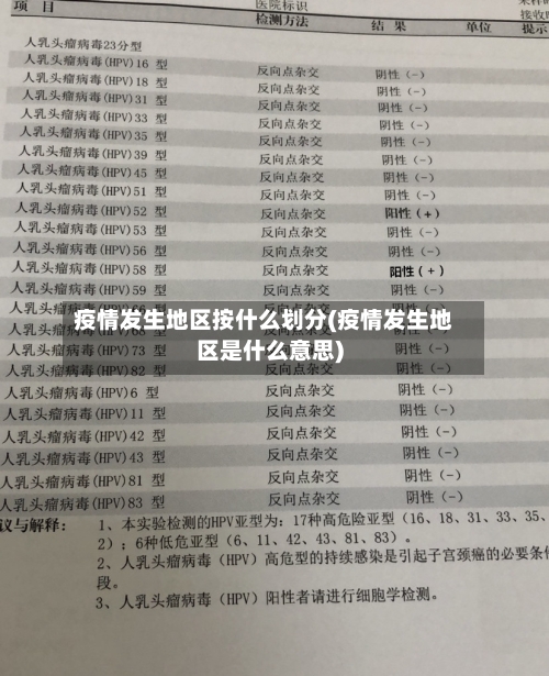 疫情发生地区按什么划分(疫情发生地区是什么意思)-第1张图片