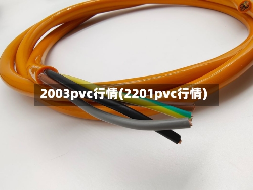 2003pvc行情(2201pvc行情)-第1张图片