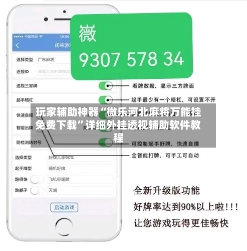 玩家辅助神器“微乐河北麻将万能挂免费下载”详细外挂透视辅助软件教程-第1张图片