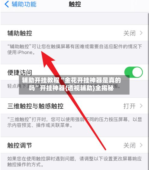 辅助开挂教程“金花开挂神器是真的吗	”开挂神器{透视辅助}全揭秘-第1张图片