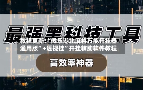 教程更新!“微乐湖北麻将万能开挂器通用版”+透视挂	”开挂辅助软件教程-第1张图片