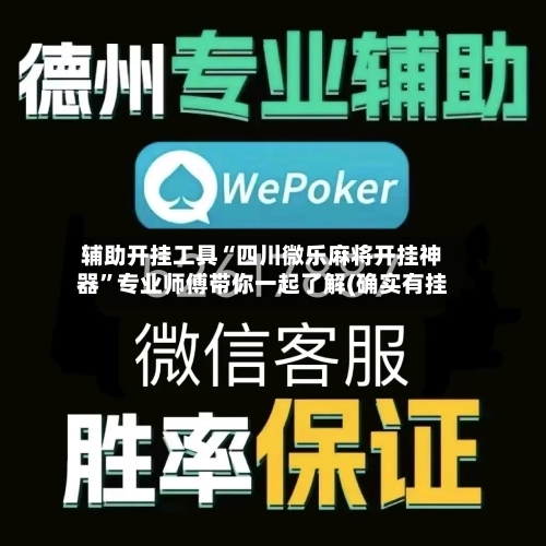 辅助开挂工具“四川微乐麻将开挂神器”专业师傅带你一起了解(确实有挂-第1张图片