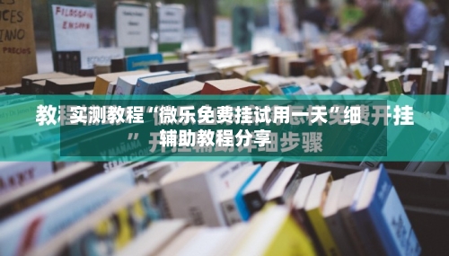 实测教程“微乐免费挂试用一天”细辅助教程分享-第1张图片