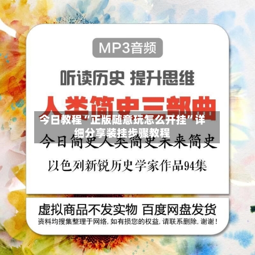今日教程“正版随意玩怎么开挂	”详细分享装挂步骤教程-第1张图片