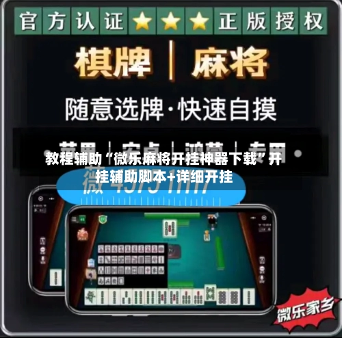 教程辅助“微乐麻将开挂神器下载”开挂辅助脚本+详细开挂-第1张图片