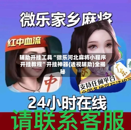 辅助开挂工具“微乐河北麻将小程序开挂教程	”开挂神器{透视辅助}全揭秘-第1张图片