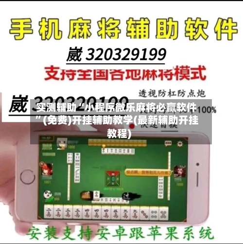 实测辅助“小程序微乐麻将必赢软件”(免费)开挂辅助教学(最新辅助开挂教程)-第1张图片