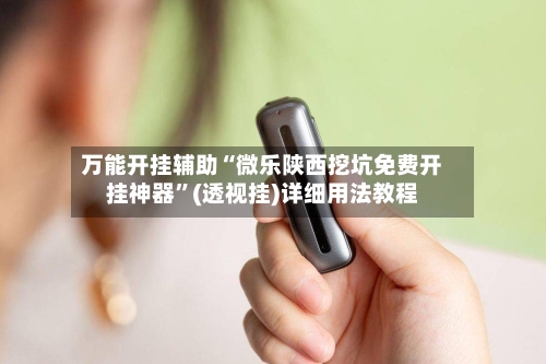万能开挂辅助“微乐陕西挖坑免费开挂神器”(透视挂)详细用法教程-第1张图片