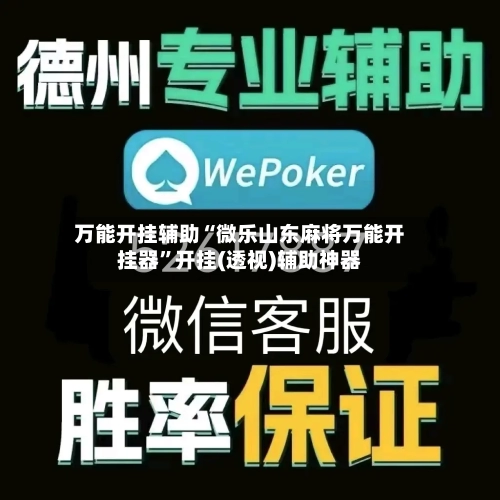 万能开挂辅助“微乐山东麻将万能开挂器”开挂(透视)辅助神器-第1张图片