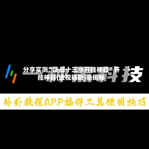 分享实测“决战十三水开挂神器”开挂神器{透视辅助}全揭秘-第1张图片