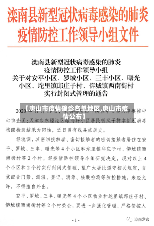 【唐山市疫情确诊名单地区,唐山市疫情公布】-第1张图片