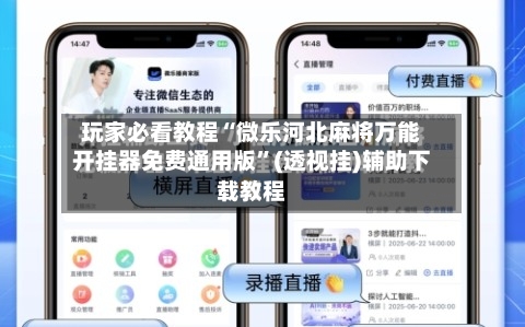 玩家必看教程“微乐河北麻将万能开挂器免费通用版	”(透视挂)辅助下载教程-第1张图片
