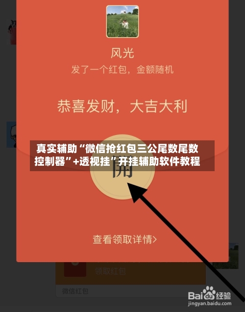 真实辅助“微信抢红包三公尾数尾数控制器”+透视挂	”开挂辅助软件教程-第1张图片