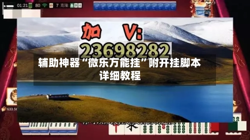 辅助神器“微乐万能挂	”附开挂脚本详细教程-第1张图片