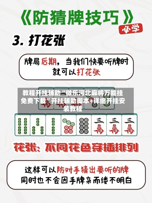 教程开挂辅助“微乐河北麻将万能挂免费下载	”开挂辅助脚本+详细开挂安装教程-第1张图片