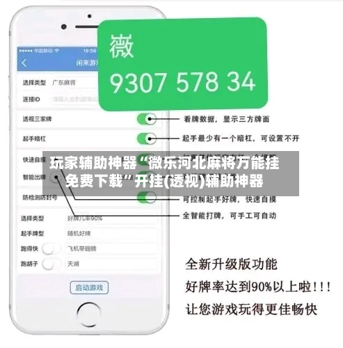 玩家辅助神器“微乐河北麻将万能挂免费下载	”开挂(透视)辅助神器-第1张图片