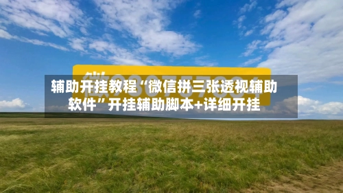 辅助开挂教程“微信拼三张透视辅助软件	”开挂辅助脚本+详细开挂-第1张图片