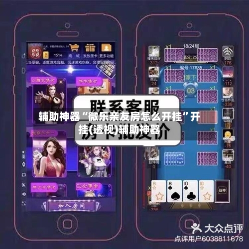 辅助神器“微乐亲友房怎么开挂”开挂(透视)辅助神器-第1张图片
