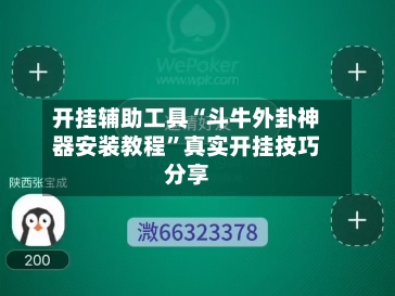 开挂辅助工具“斗牛外卦神器安装教程”真实开挂技巧分享-第1张图片