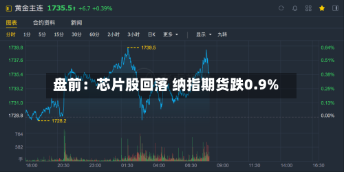 盘前：芯片股回落 纳指期货跌0.9%-第1张图片