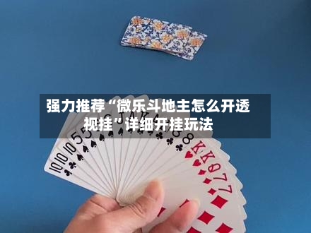 强力推荐“微乐斗地主怎么开透视挂	”详细开挂玩法-第1张图片