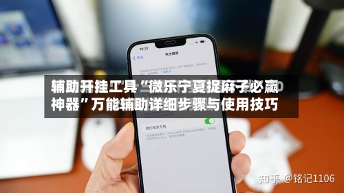 辅助开挂工具“微乐宁夏捉麻子必赢神器”万能辅助详细步骤与使用技巧-第1张图片