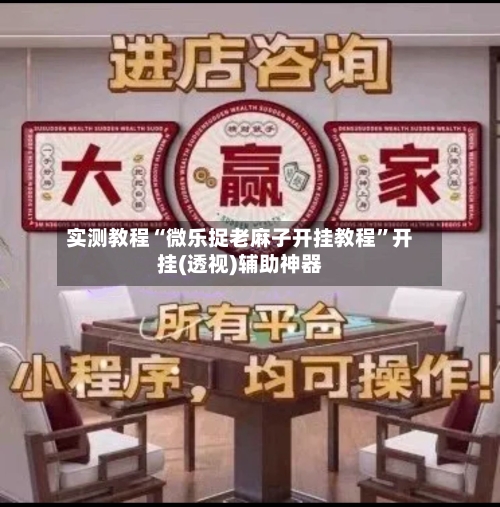 实测教程“微乐捉老麻子开挂教程”开挂(透视)辅助神器-第1张图片