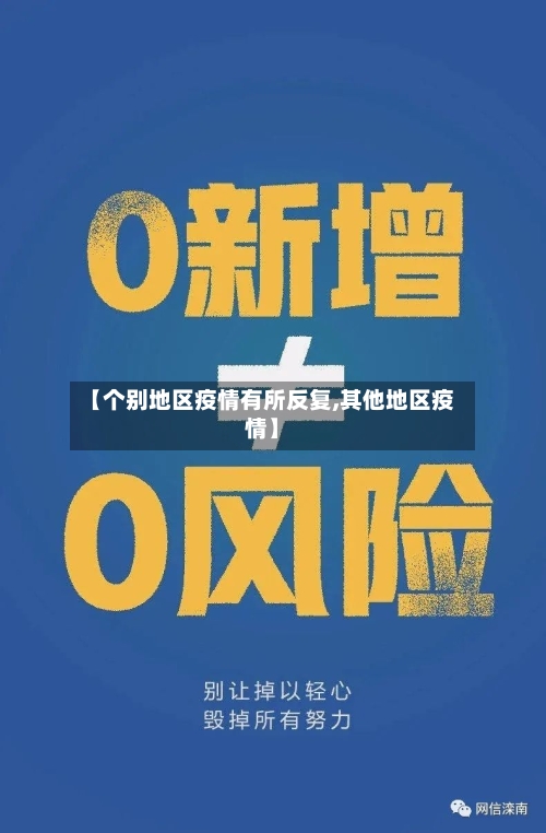 【个别地区疫情有所反复,其他地区疫情】-第1张图片