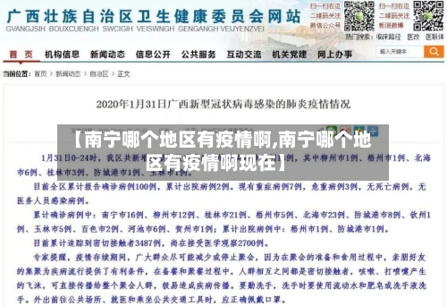 【南宁哪个地区有疫情啊,南宁哪个地区有疫情啊现在】-第1张图片